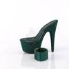 Pleaser - BEJEWELED712RS Mules à talons - Transparent/Vert Product image